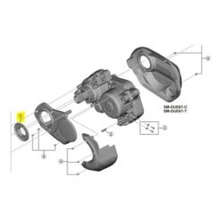 Anello Della Chiusura Shimano STEPS DU-E6100