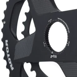 Corone Rotor Aldhu 3D+ QRings Spidering Aero Nero -Bike Sconto RT C01 039 08010 0 2