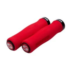 Manopole SRAM Locking Grip Contour Foam 129mm MTB Rosso Nero