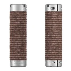 Manopole In Pelle Brooks England Plump Marrone Cuoio