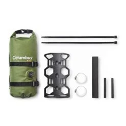 Tracolla Columbus Outdoor Dry Fork Bag 3.5L Verde Kaki -Bike Sconto com a09144 003