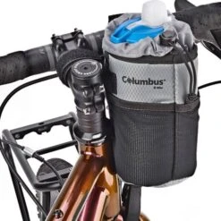 Borsa Per Manubrio Columbus Outdoor Stem Bag 1L Grigio -Bike Sconto com a09199 004