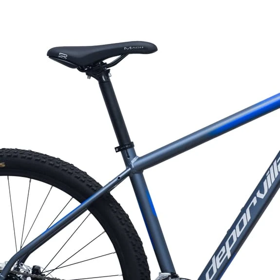 Bicicletta MTB Deporvillage SL100 29" Grigio Blu 4 Bicicletta MTB Deporvillage SL100 29" Grigio Blu - immagine 2
