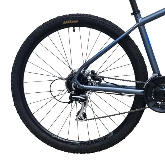 Bicicletta MTB Deporvillage SL100 29" Grigio Blu 5 Bicicletta MTB Deporvillage SL100 29" Grigio Blu - immagine 3