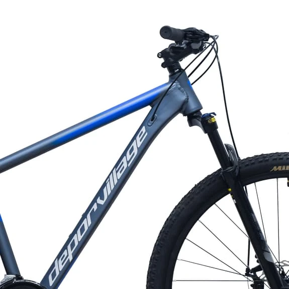 Bicicletta MTB Deporvillage SL100 29" Grigio Blu 7 Bicicletta MTB Deporvillage SL100 29" Grigio Blu - immagine 5