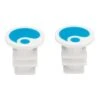 Tappi Per Manubrio Ergon GA2, GA2 Fat , GA3 Bianco Blu -Bike Sconto er 42480052