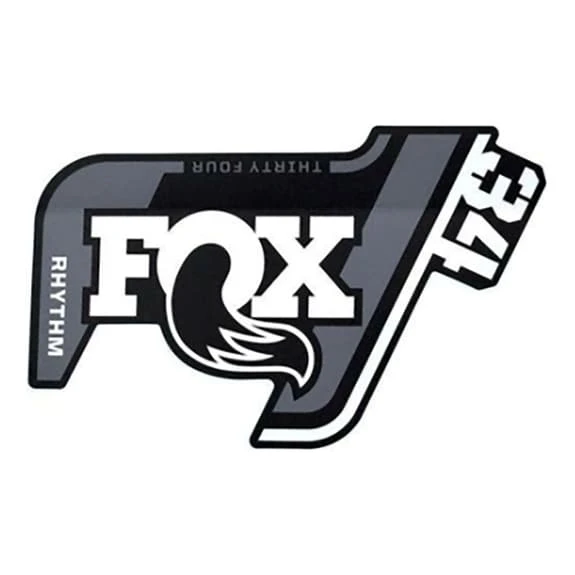 Adesivo Fox Racing Shox 34-F Arancione 2021 3 Adesivo Fox Racing Shox 34-F Arancione 2021