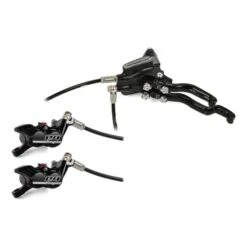 HOPE Kit Freno A Disco Idrico Tech 3 E4 4 Pistoni Destro Nero