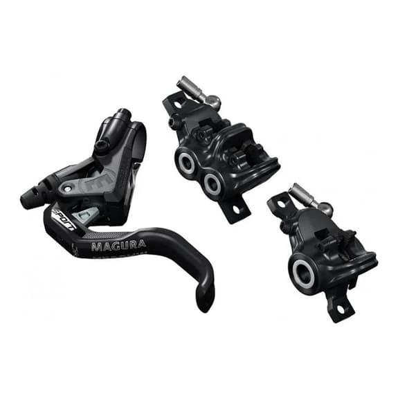 Set Freni A Disco Magura MT Trail Sport Idrico PostMount Leva 1 Dito Nero 3 Set Freni A Disco Magura MT Trail Sport Idrico PostMount Leva 1 Dito Nero
