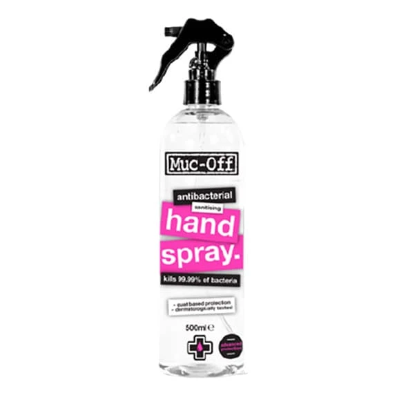Spray Muc-Off Antibacterial Sanitising Hand 500 Ml 3 Spray Muc-Off Antibacterial Sanitising Hand 500 Ml