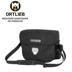 Borsa Manubrio Ortlieb Ultiopaco Six High Visibility 7L Nero Bianco