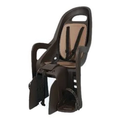 Seggiolino Polisport Groovy CFS Montaggio Su Portapacchi Marrone Scuro