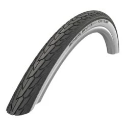 Copertoncino Rigido Schwalbe Road Cruiser 28x1.75 GreenCompound K-Guard TwinSkin Nero Bianco