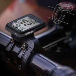 Ciclocomputer Sigma ROX 2.0 + Supporto Nero -Bike Sconto sg 1052 003