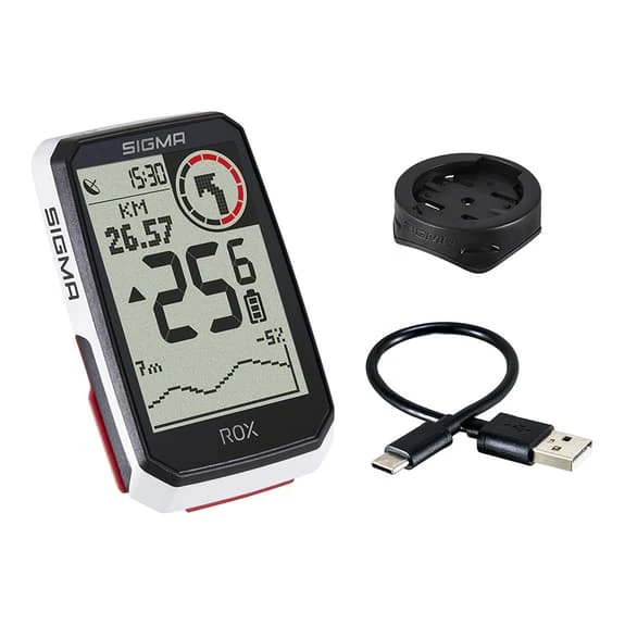 Ciclocomputer Sigma ROX 4.0 Bianco 3 Ciclocomputer Sigma ROX 4.0 Bianco