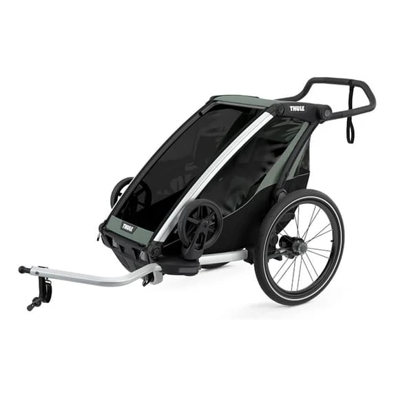Rimorchio Thule Chariot Lite 1 Nero Grigio 3 Rimorchio Thule Chariot Lite 1 Nero Grigio