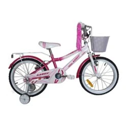 Bicicletta Per Bambini Umit 18" Rosa Bianco
